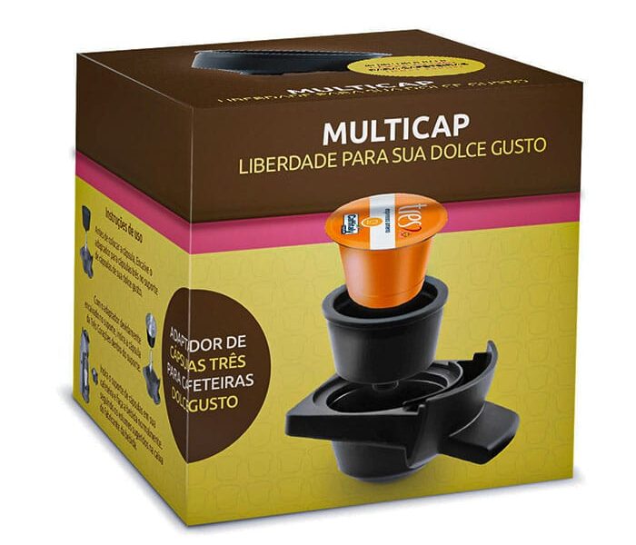 ADAPTADOR DOLCE GUSTO A TRÊS CORAÇÕES