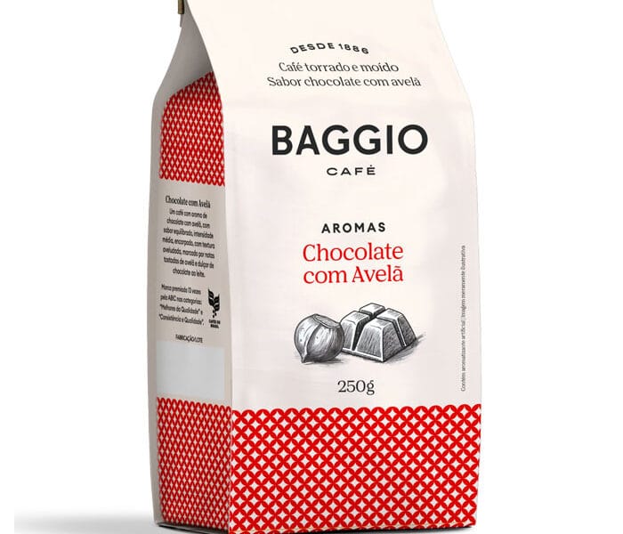 BAGGIO AROMAS CHOCOLATE CON AVELLANAS - 250G MOLIDO