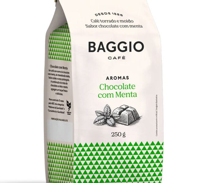 BAGGIO AROMAS CHOCOLATE CON MENTA - 250G MOLIDO