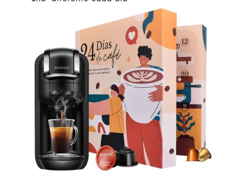 CAFETERA BAROGGI + CALENDARIO DE CÁPSULAS