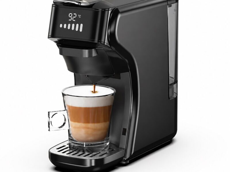 HIBREW CAFETERA NEGRA H1B